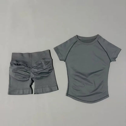 Conjunto Fitness de Manga Corta