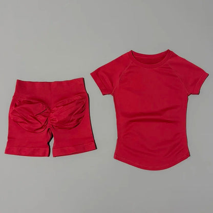 Conjunto Fitness de Manga Corta