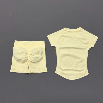 Conjunto Fitness de Manga Corta