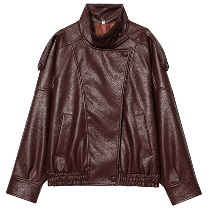 Bomber Oversize Leather