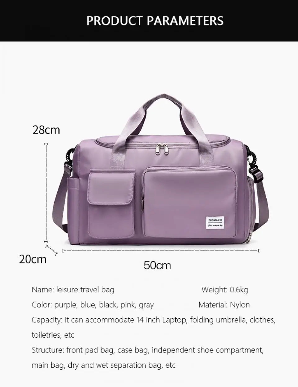 Bolsa Fitness y Viaje