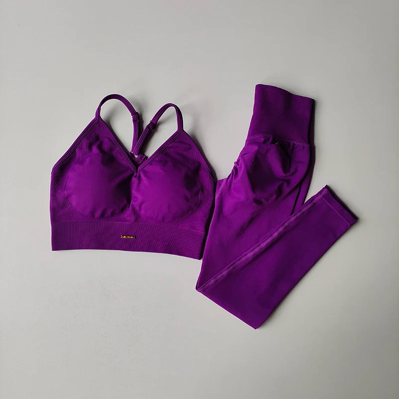 Conjunto Fitness Moldeador Seamless
