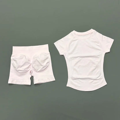 Conjunto Fitness de Manga Corta