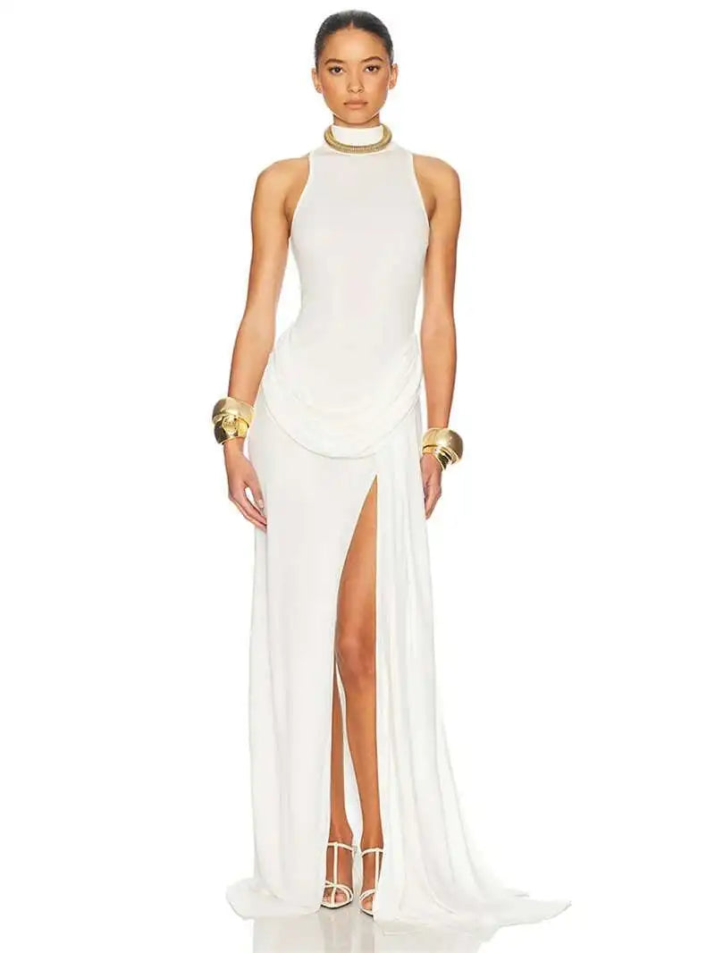 Vestido Maxi Elegante con Abertura