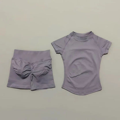Conjunto Fitness de Manga Corta