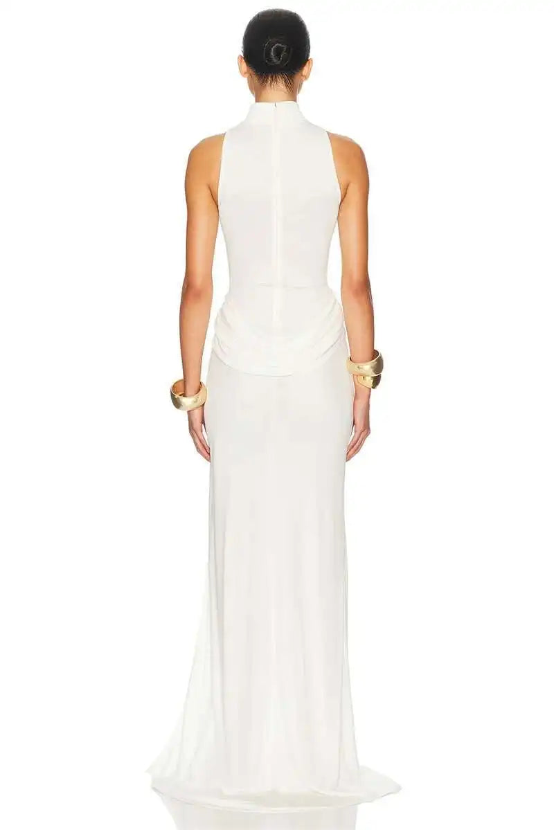 Vestido Maxi Elegante con Abertura