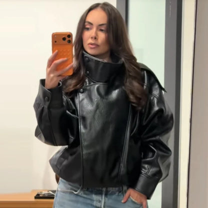 Bomber Oversize Leather