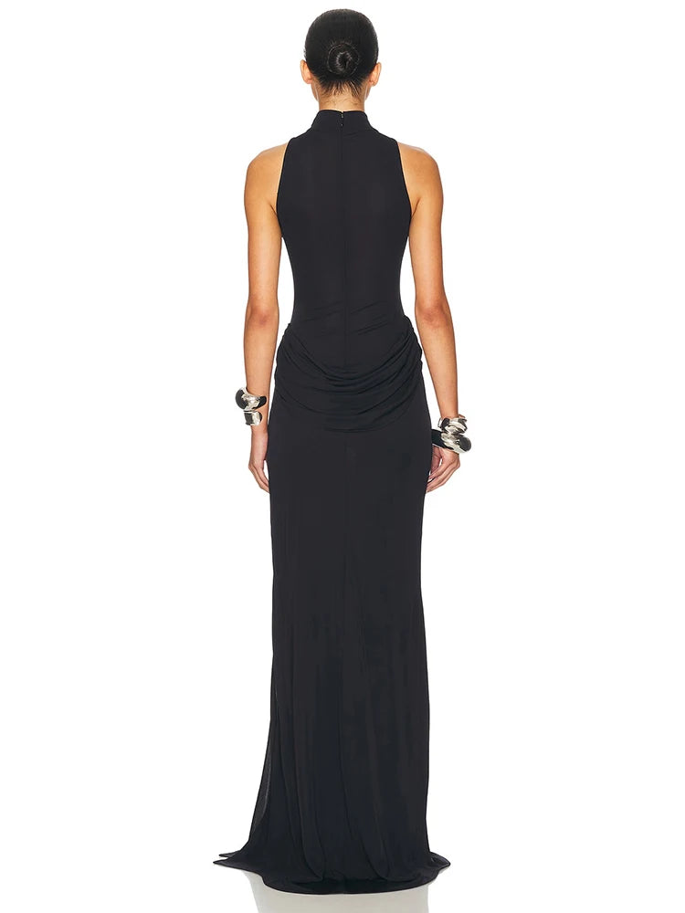Vestido Maxi Elegante con Abertura