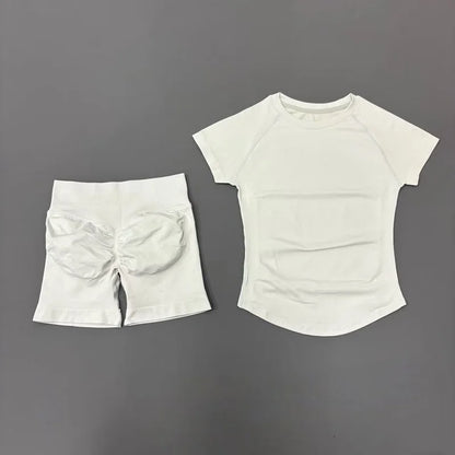 Conjunto Fitness de Manga Corta