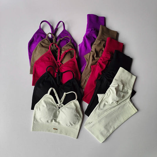 Conjunto Fitness Moldeador Seamless