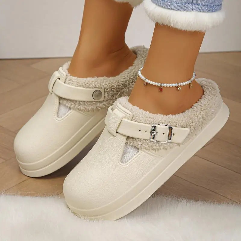 Slippers Plush Antideslizantes