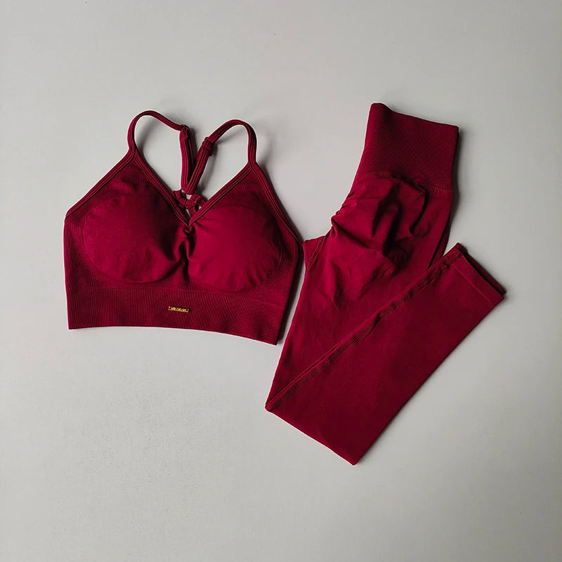 Conjunto Fitness Moldeador Seamless