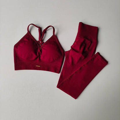 Conjunto Fitness Moldeador Seamless