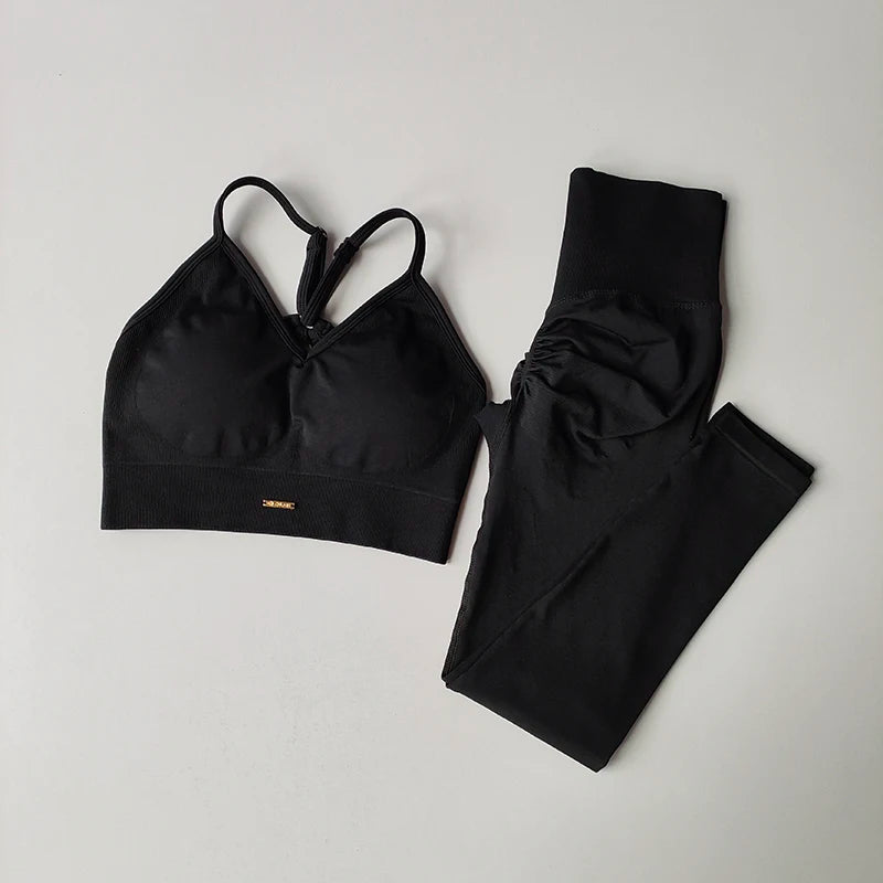 Conjunto Fitness Moldeador Seamless