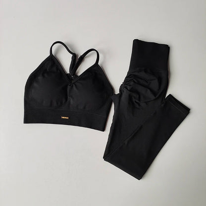 Conjunto Fitness Moldeador Seamless