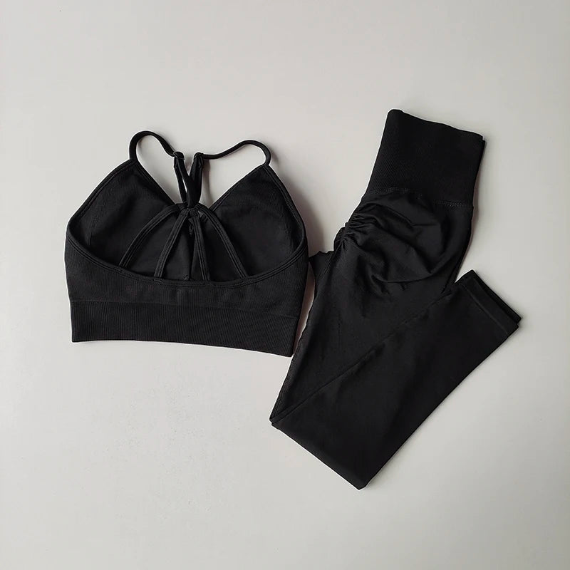 Conjunto Fitness Moldeador Seamless