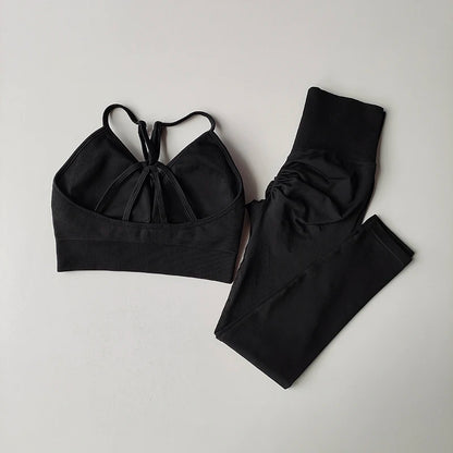Conjunto Fitness Moldeador Seamless