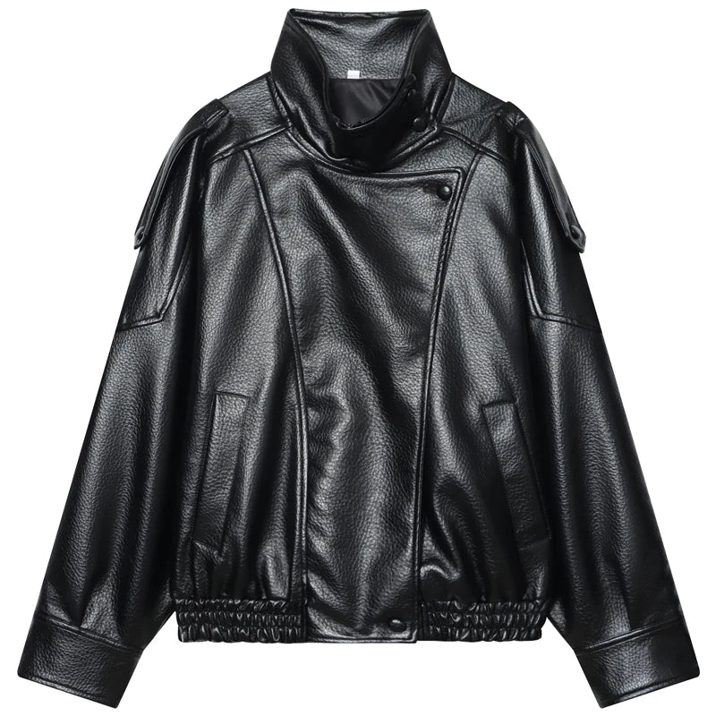 Bomber Oversize Leather