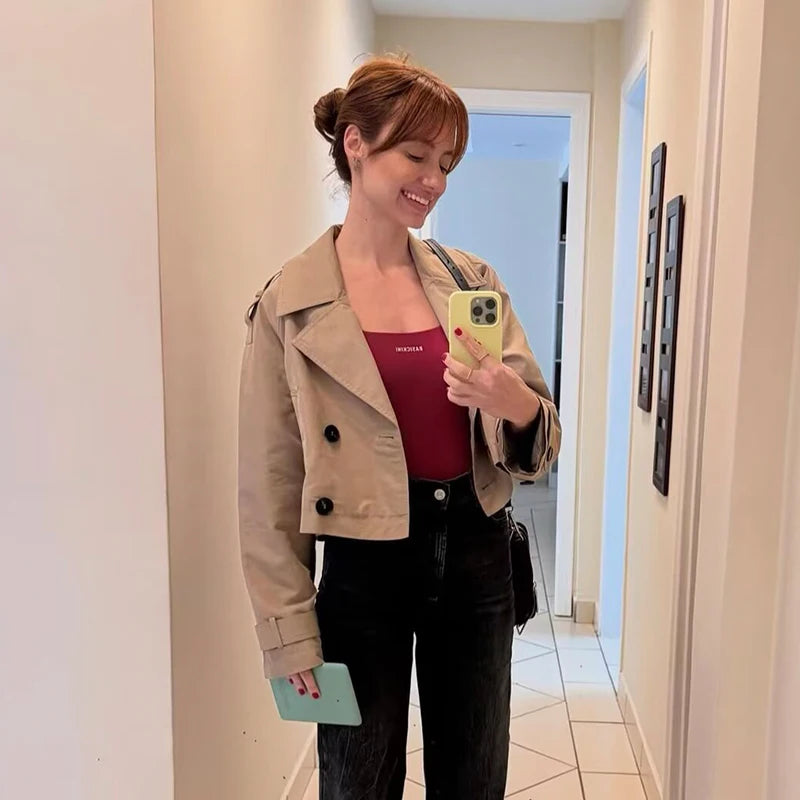 Trench Coat Vintage Chic