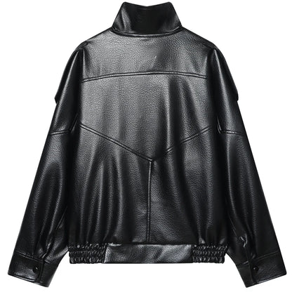 Bomber Oversize Leather