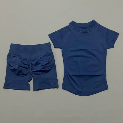 Conjunto Fitness de Manga Corta