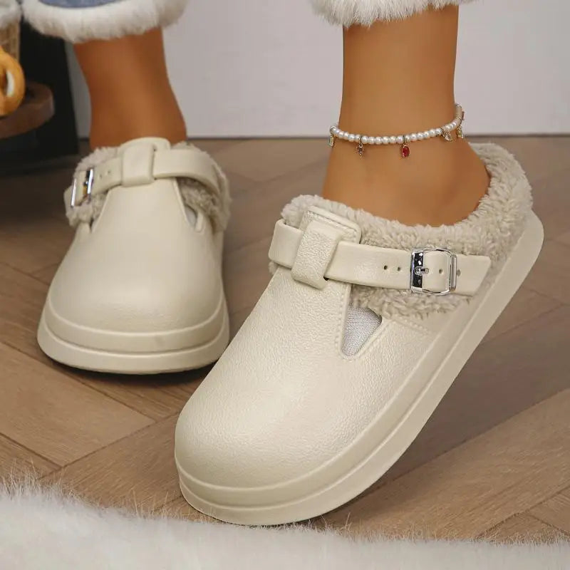 Slippers Plush Antideslizantes