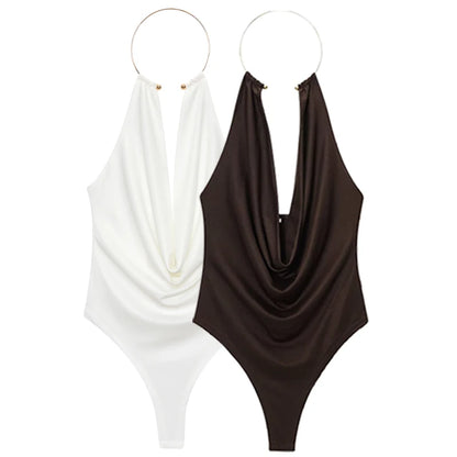 Body Escote Elegante